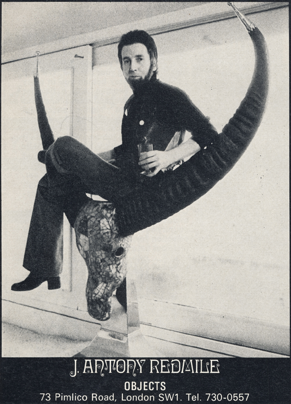 Anthony Redmile Rectangle Shell Mirror